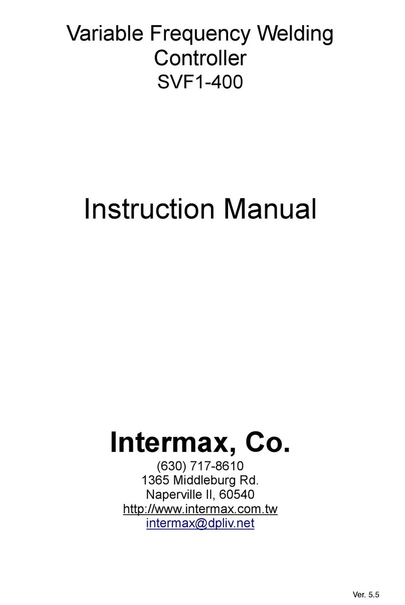 Intermax SVF1-400 instruction manual