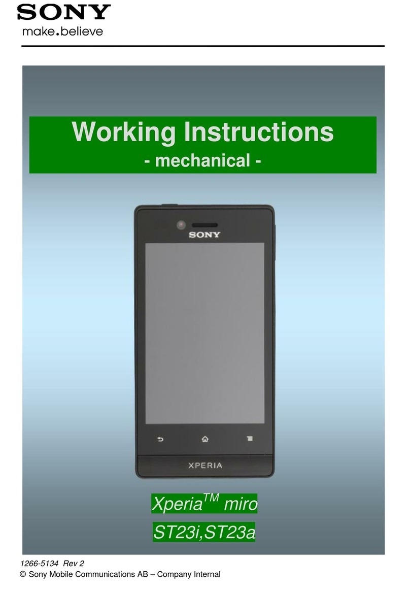 Sony XPERIA micro ST23i User manual
