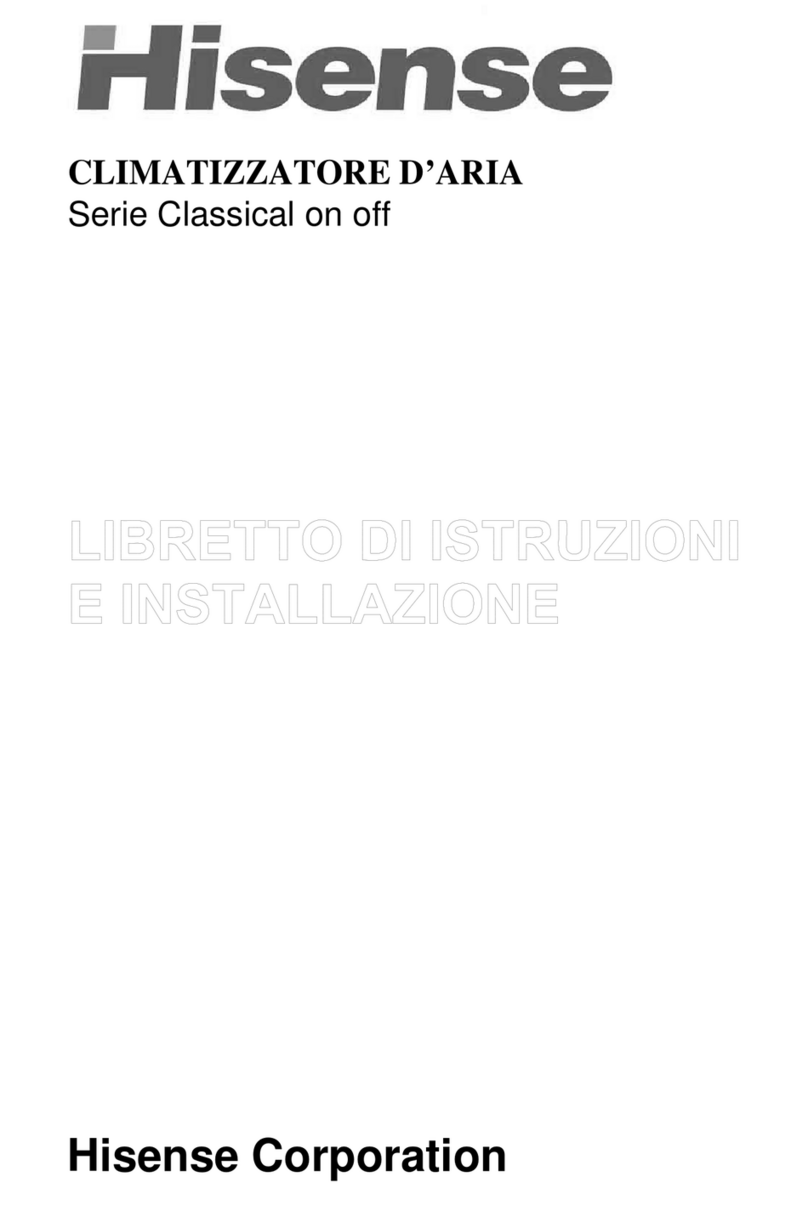Hisense AS-09HR4SVCUH User manual