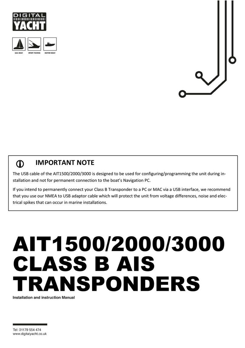 DIGITAL YACHT AIT2000 Product handbook DIGITAL YACHT AIT2000 Product handbook