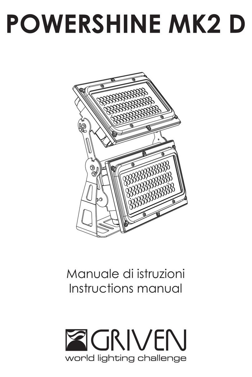 Griven Powershine MK2 D User manual Griven Powershine MK2 D User manual