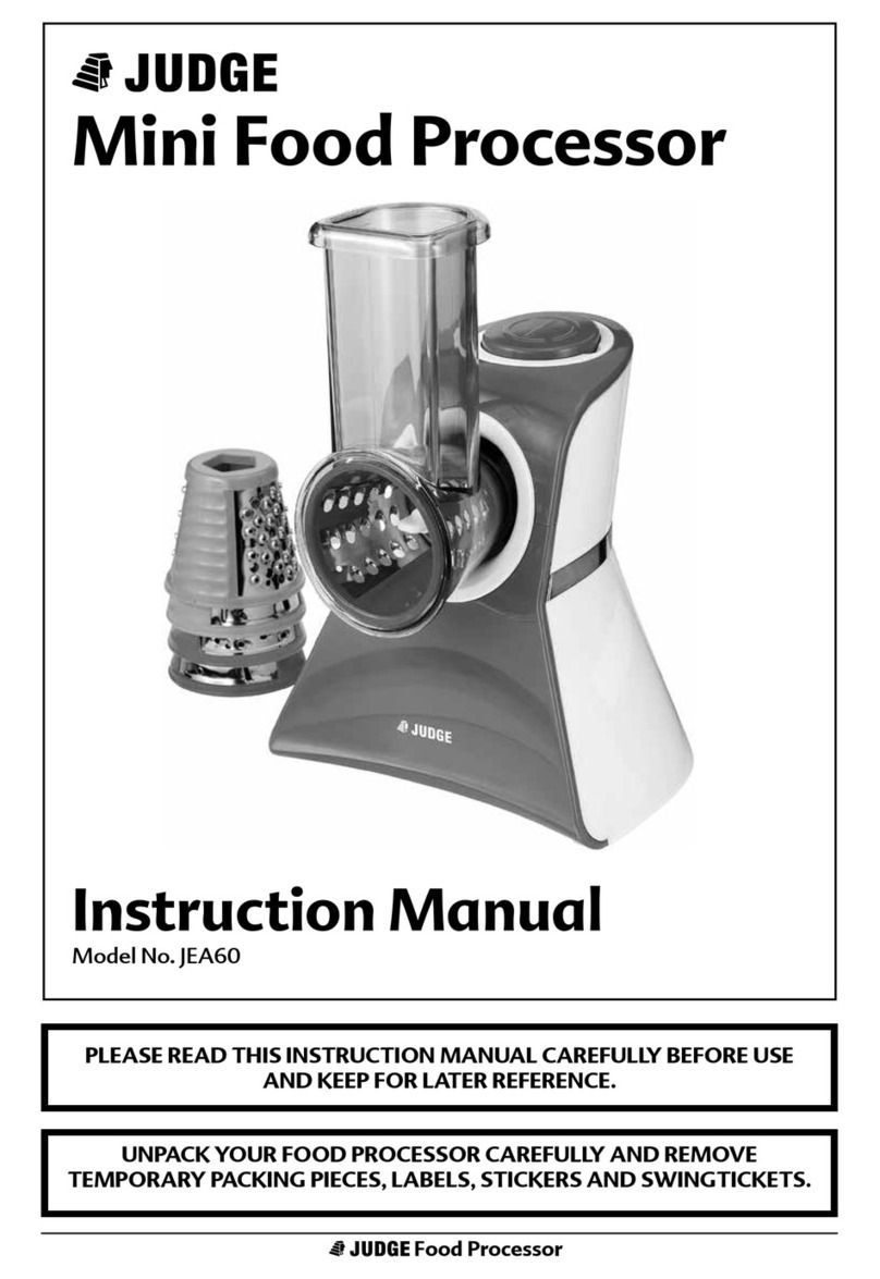 Judge JEA60 instruction manual