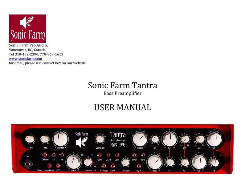 Sonic Farm Tantra user manual