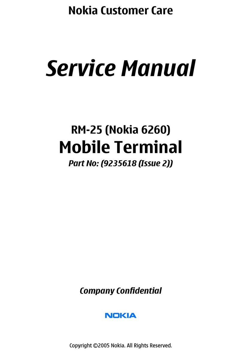 Nokia 6260 RM-25 User manual