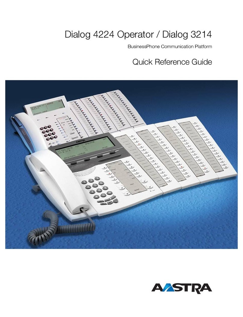 Aastra Dialog 4224 User manual