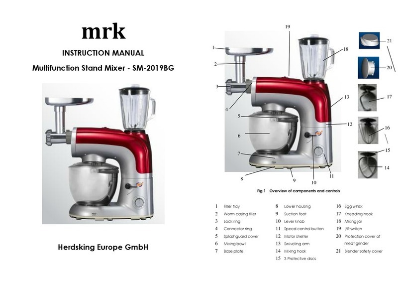 mrk SM-2019BG instruction manual