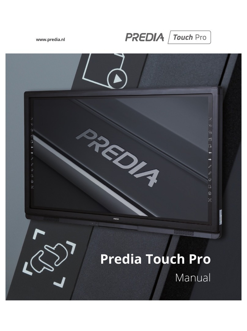 PREDIA Touch Pro manual