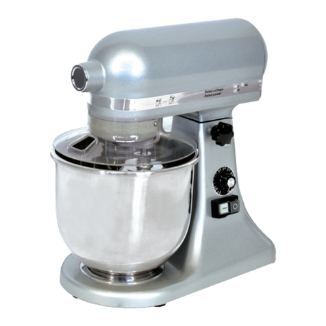 Omcan MX-CN-0007-W User manual