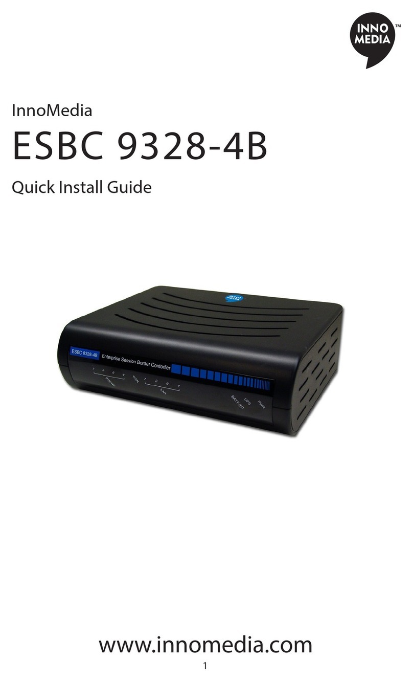 InnoMedia ESBC 9328-4B User manual