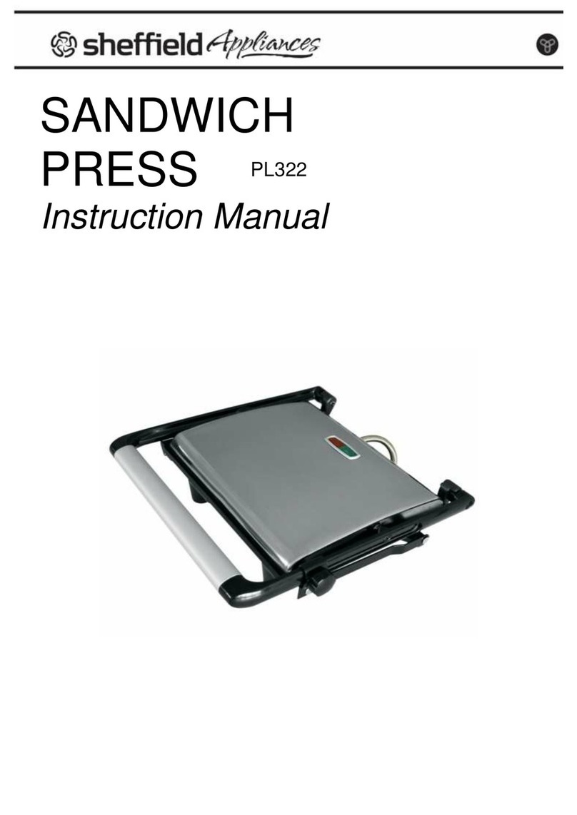Sheffield PL322 User manual