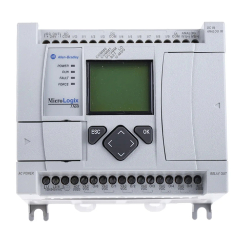 Allen-Bradley MicroLogix 1100 User manuals