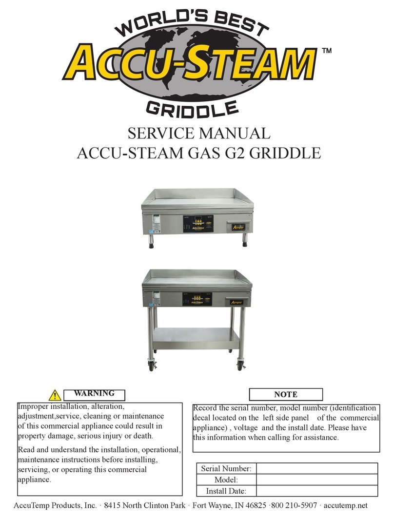 Accu-Steam G2 Service manual