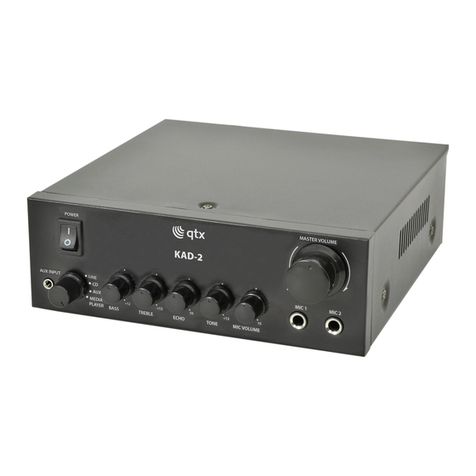 Qtx KAD-2 User manual
