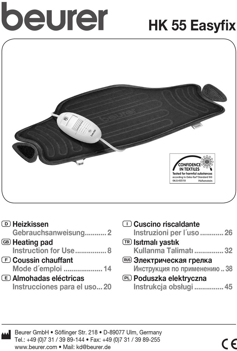 Beurer HK 55 EASYFIX Instructions for use