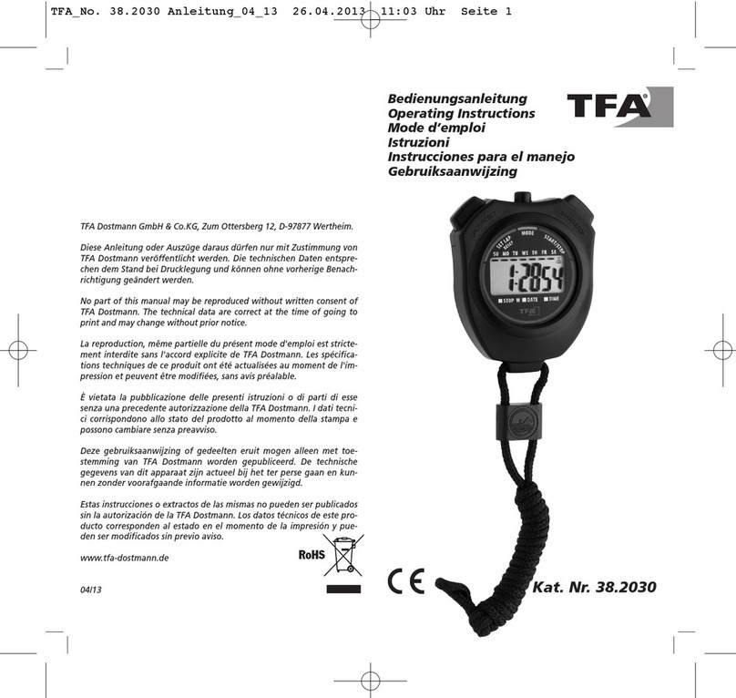 TFA 38.2030 operating instructions