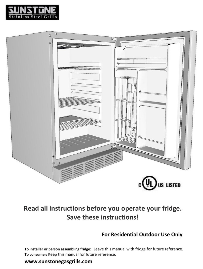 SUNSTONE SUNFR401 instructions