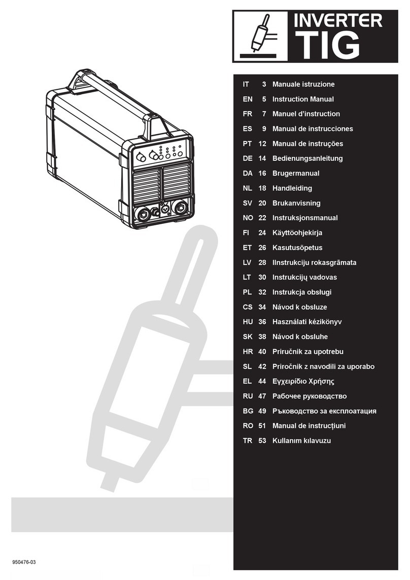 DECA WELD TIG200 instruction manual