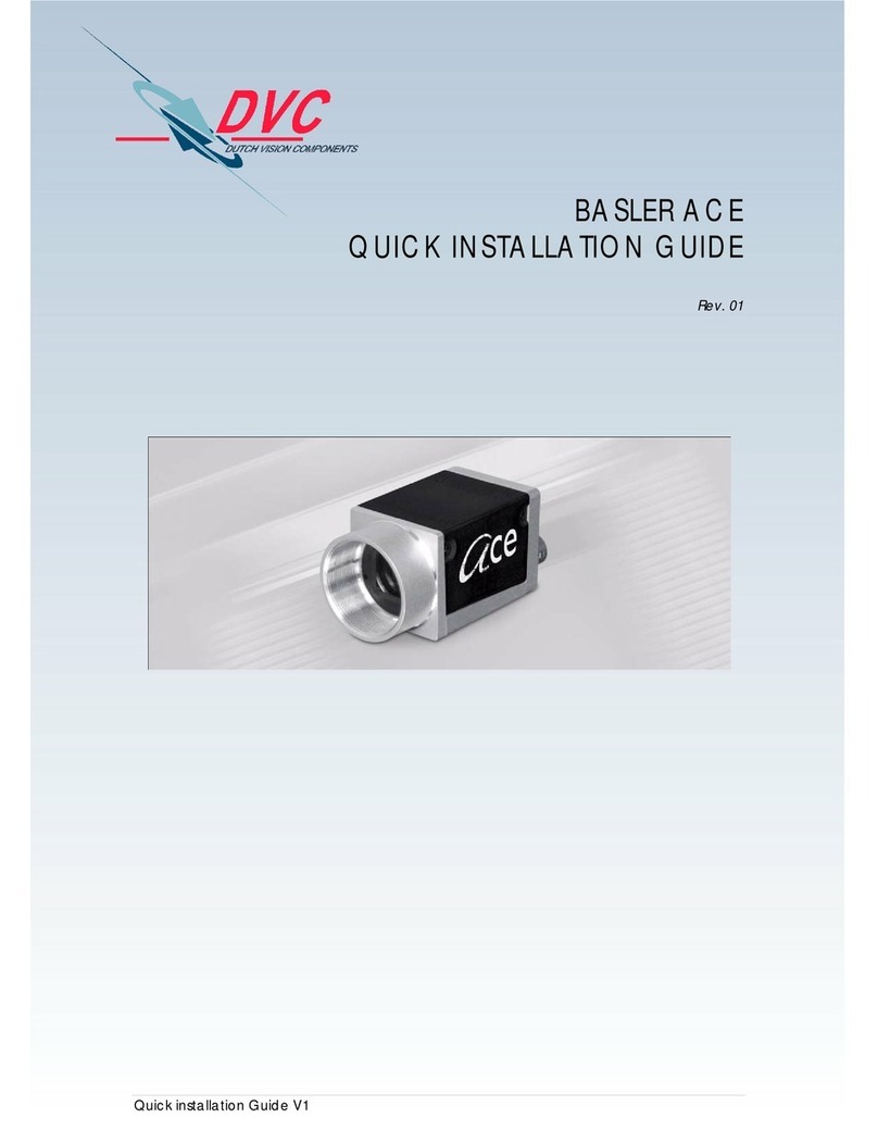 DVC BASLER ACE Quick installation guide