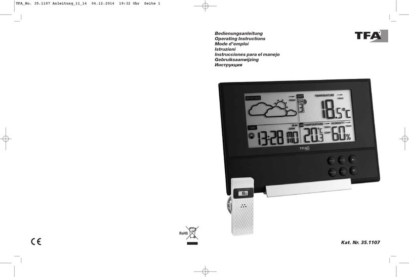 TFA PURE 35.1107 Operating	 instruction