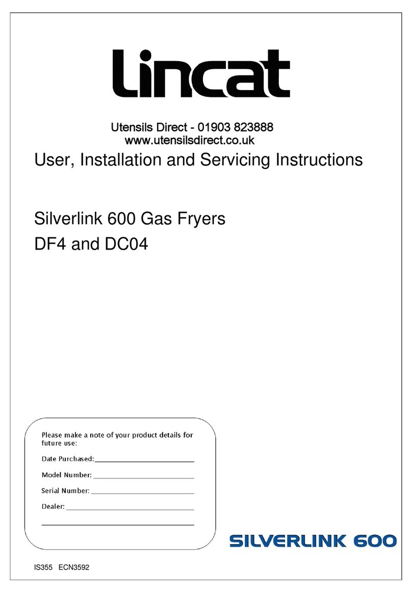 Lincat Silverlink 600 DC04 User, installation and servicing instructions Lincat Silverlink 600 DC04 User, installation and servicing instructions
