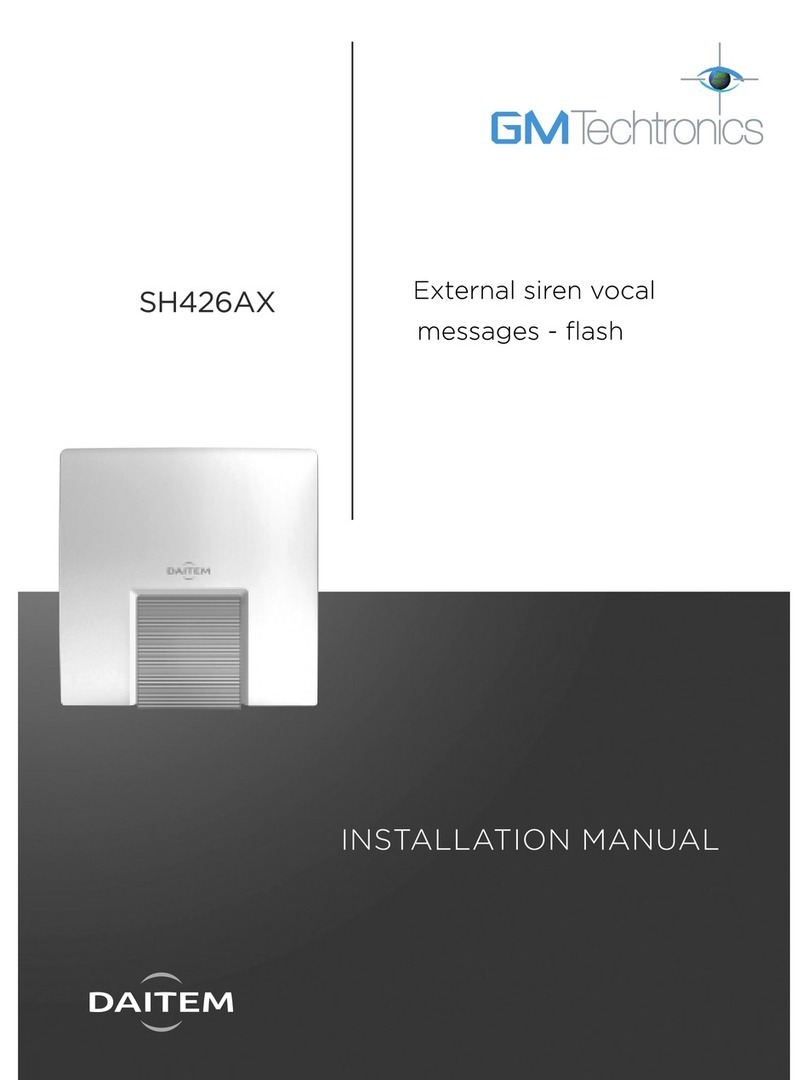 DAITEM SH426AX User manual
