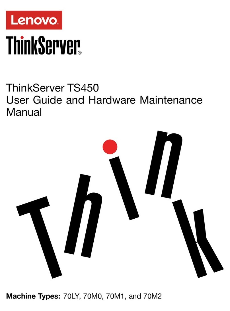 Lenovo ThinkServer TS450 Owner's manual