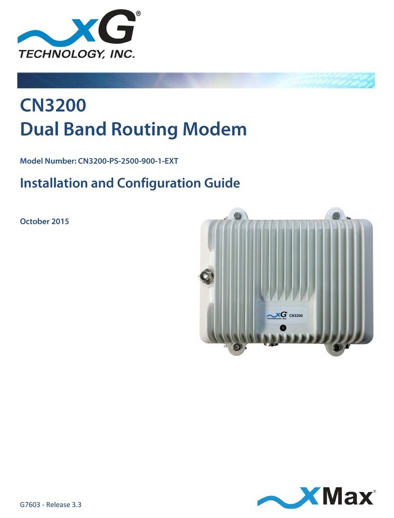 xG Technology CN3200 Operator's manual