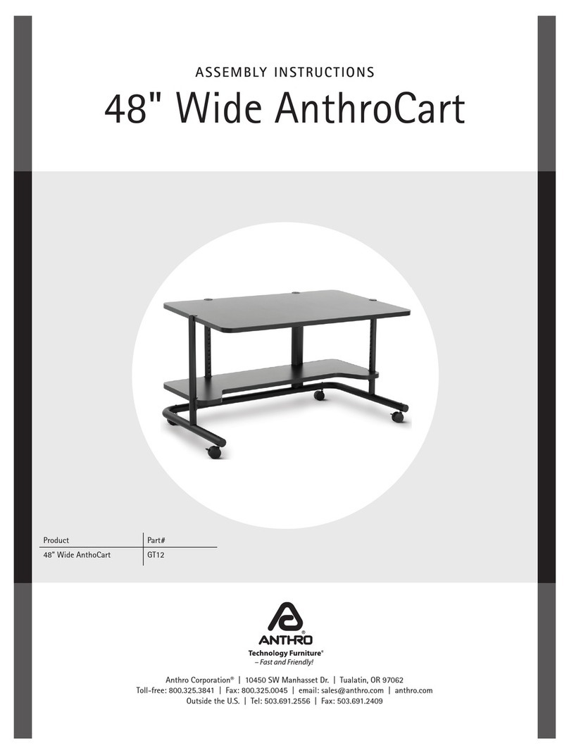 Anthro GT12 User manual