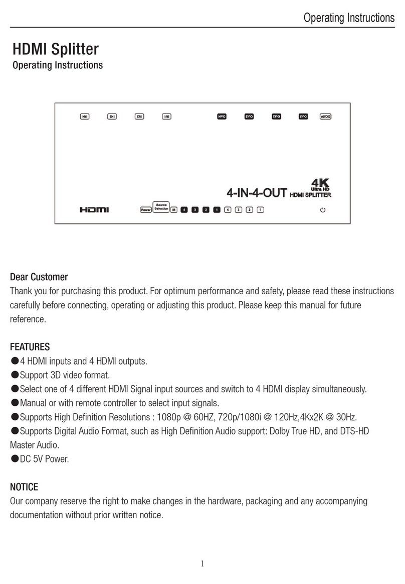 LINK-MI MX41-4K2K User manual