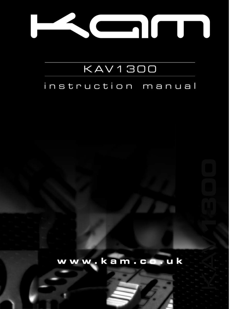 KAM KAV1300 instruction manual