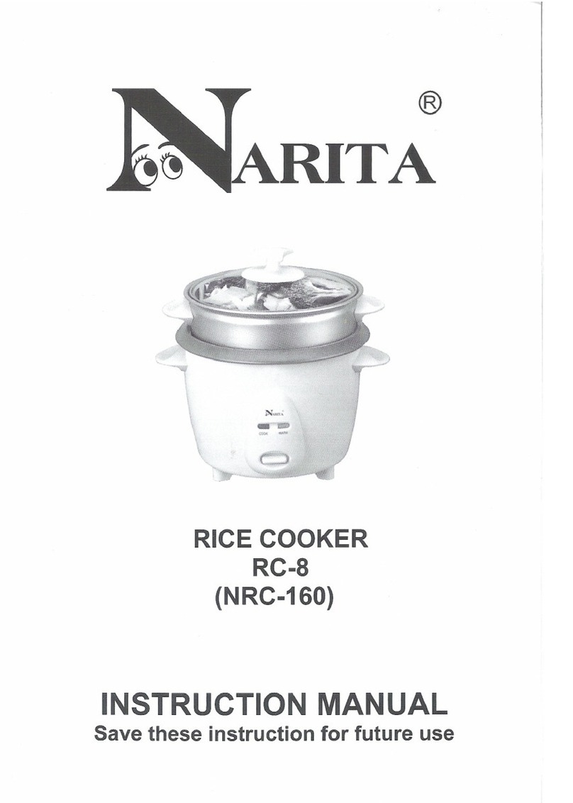 Narita RC-8 User manual
