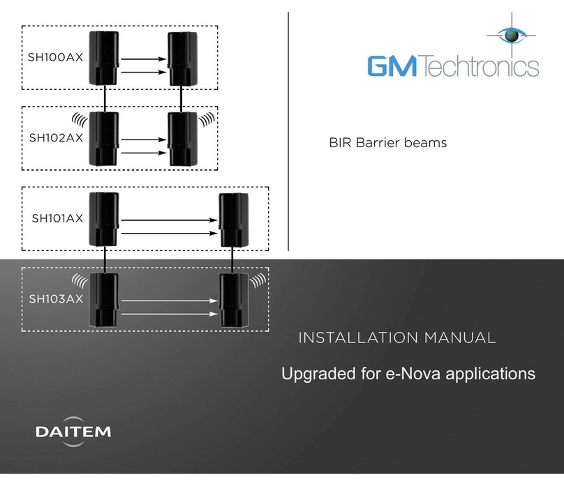DAITEM SH101AX installation manual