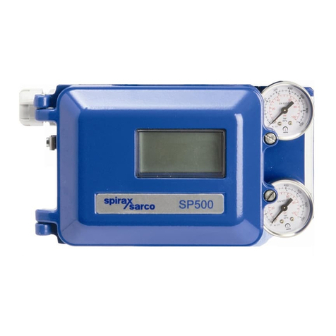 Spirax Sarco SP500 User manual