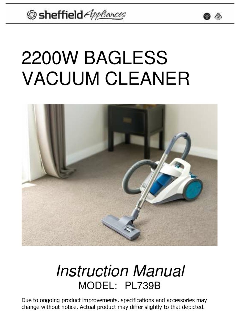 Sheffield PL739B instruction manual