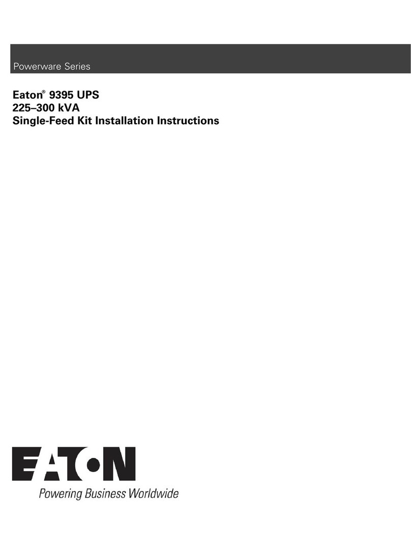 Eaton Powerware 9395 User manual