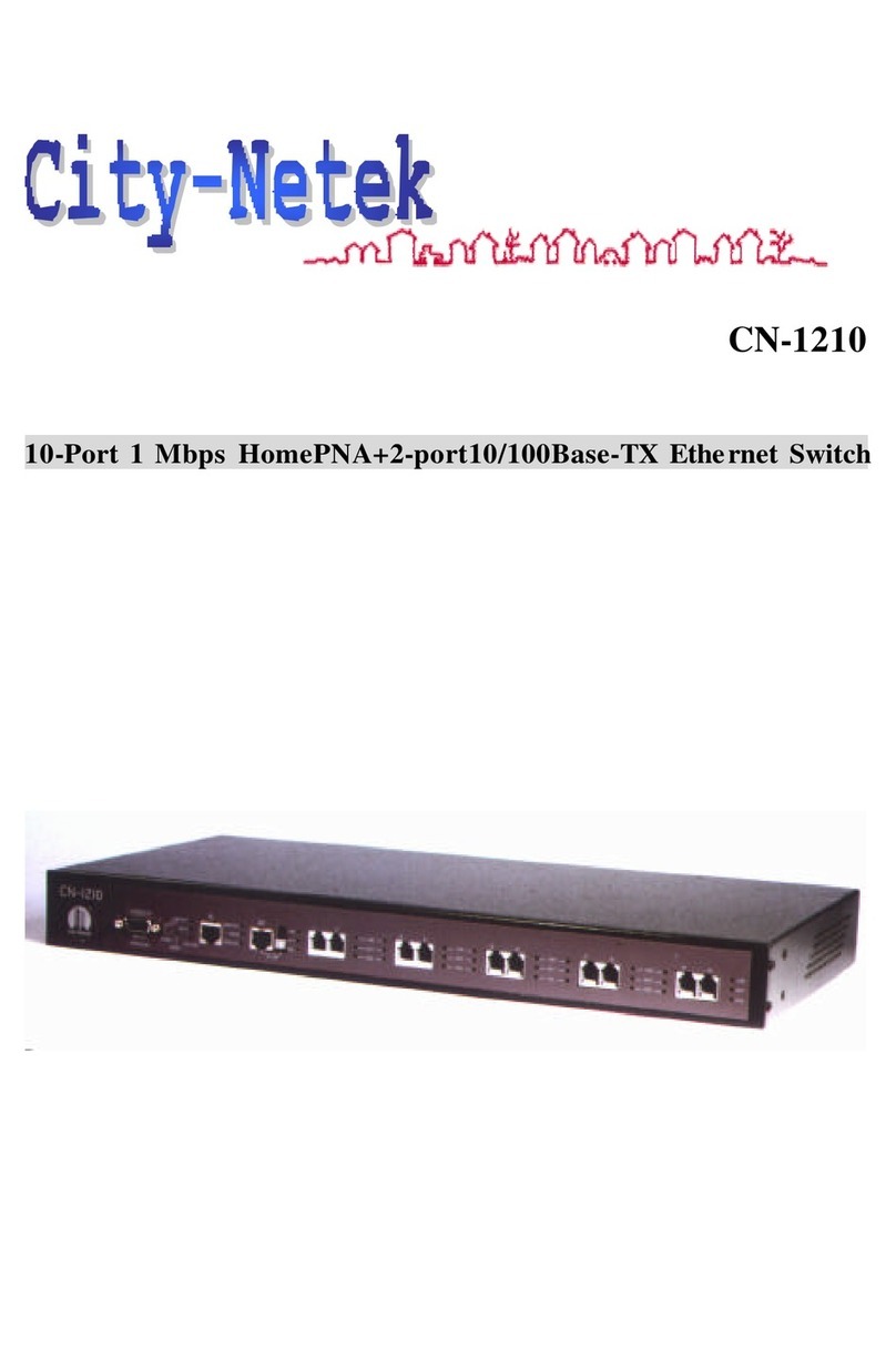 City-Netek CN-1210 manual