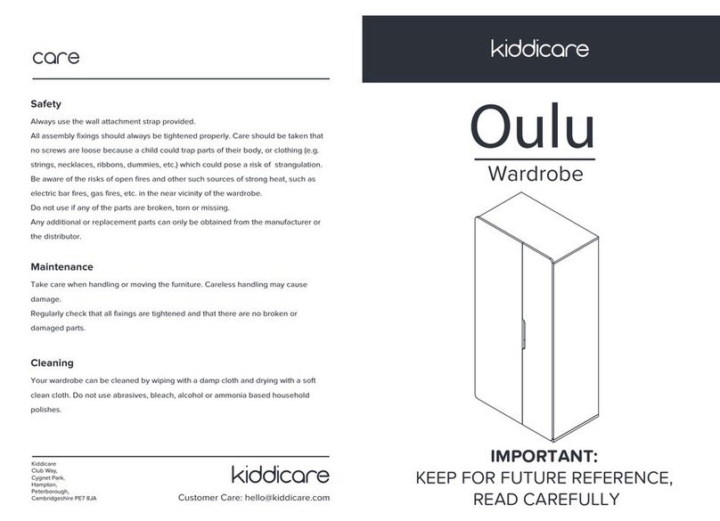 Kidicare Oulu Assembly manual Kidicare Oulu Assembly manual
