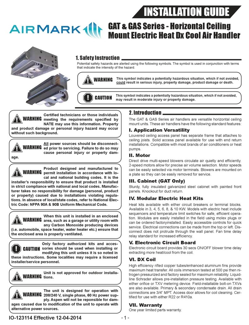 Airmark GAT Series installation guide