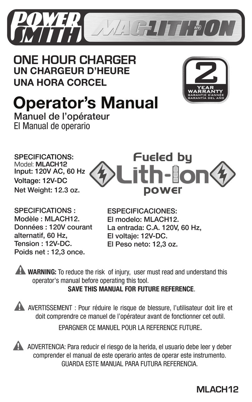 Richpower MLACH12 Operator's manual