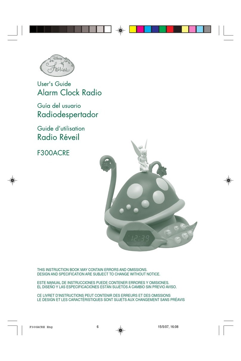 Disney F300ACRE User manual