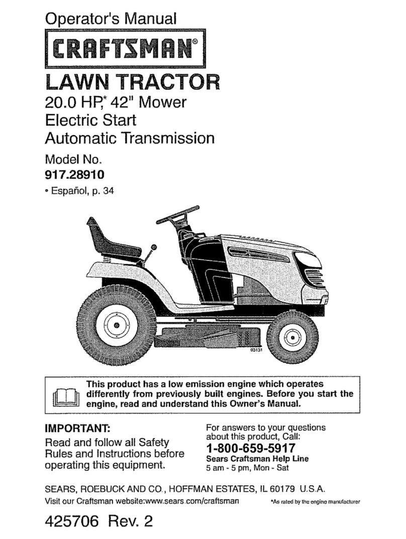 Craftsman 917.28910 Operator's manual