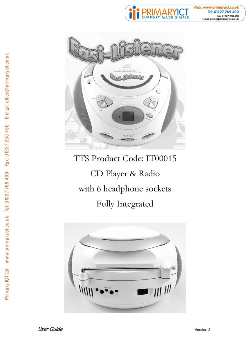 Primary ICT EASI-LISTENER IT00015 User manual