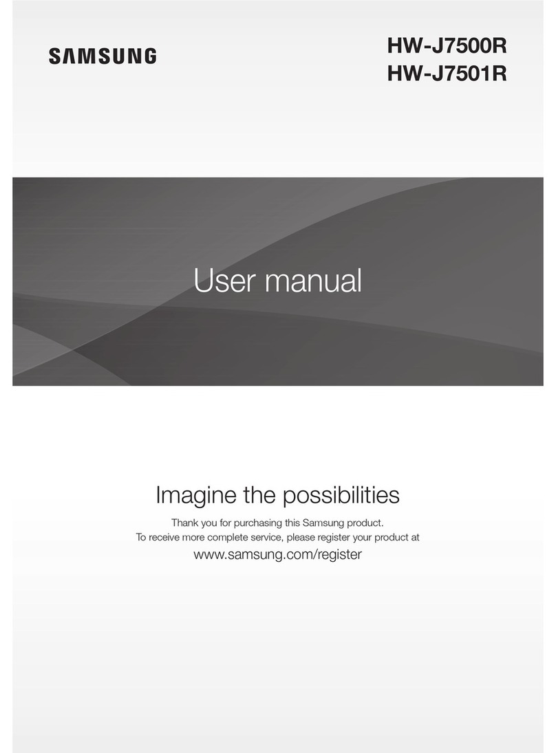 Samsung HW-J7500R User manual