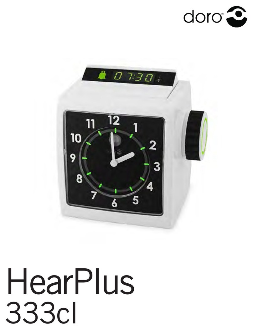 Doro HearPlus 333cl user guide