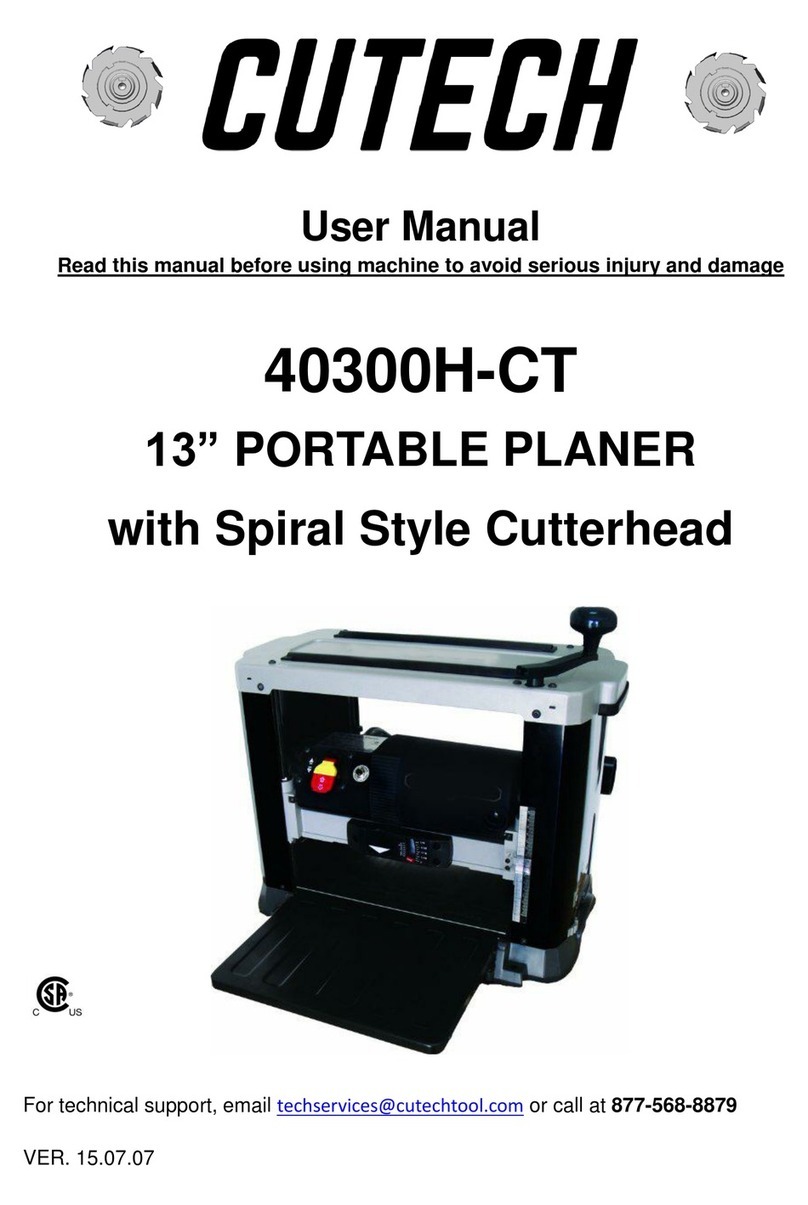 Cutech 40300H-CT user manual