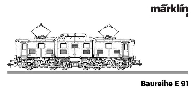 marklin baureihe E 91 User manual marklin baureihe E 91 User manual