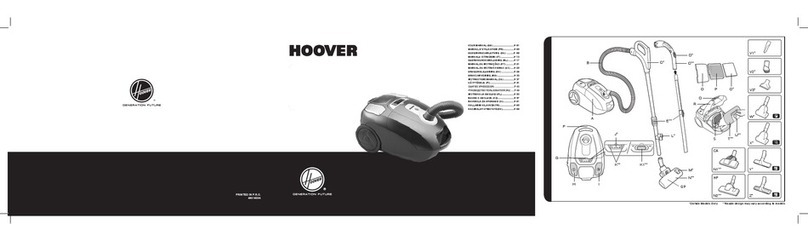 Hoover Acubed Silent Extra User manual