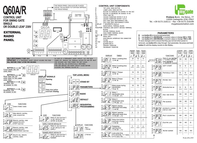 MyGate Q60A/R manual