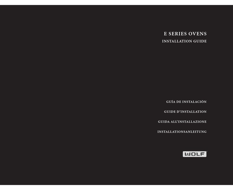 Wolf e Series User manual