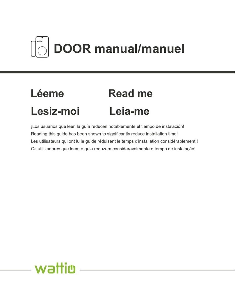 wattio DOOR manual